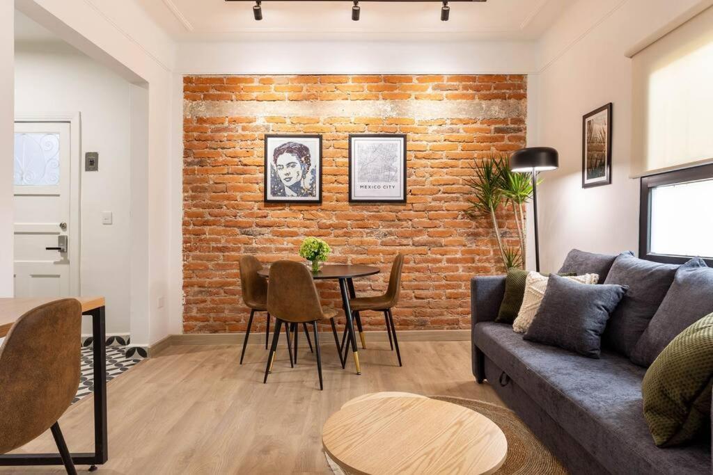 Great Location. Renovated Apartament In Roma Norte Mexico By Eksteriør billede